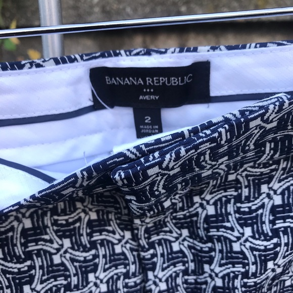 Banana Republic Avery Art Deco Stretch Ankle Pant - Picture 5 of 7